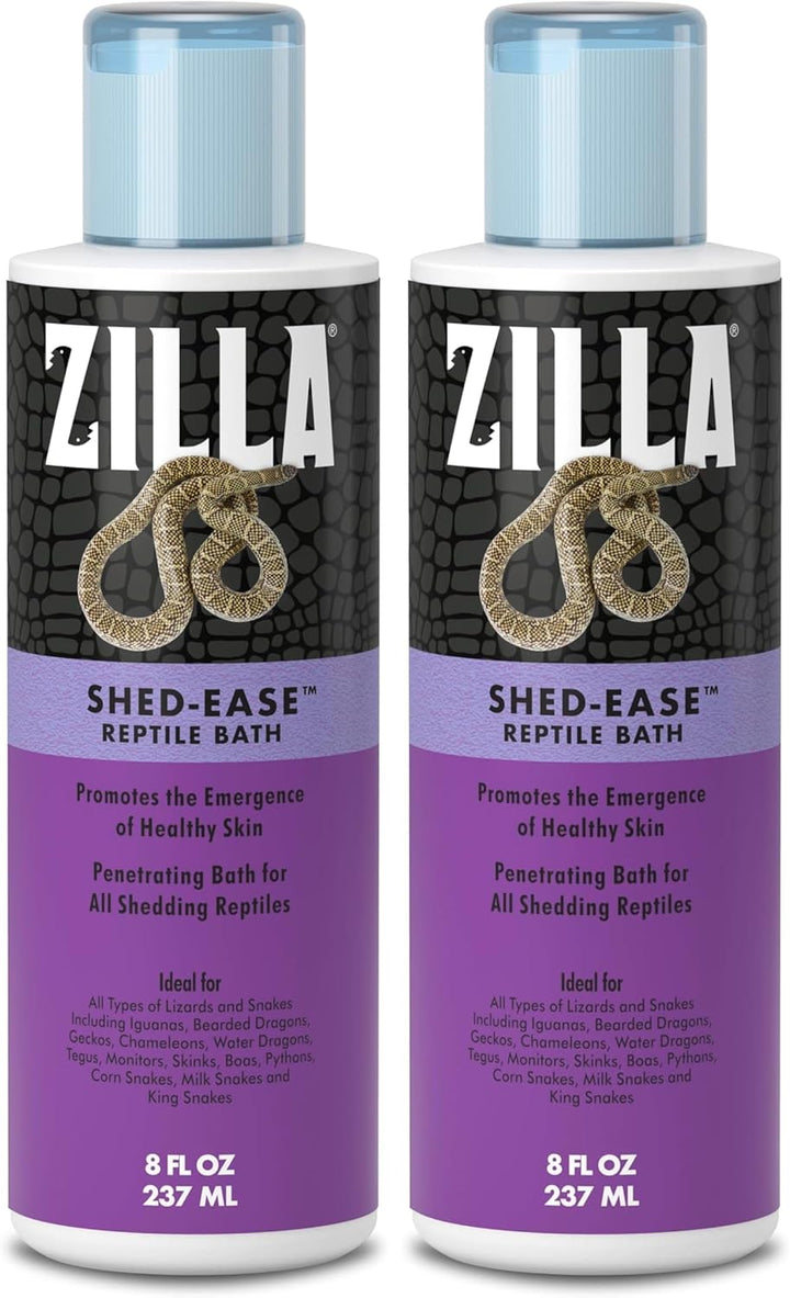 Shed-Ease Reptile Bath, Shedding Support and Penetrating Bath for All Lizards and Snakes