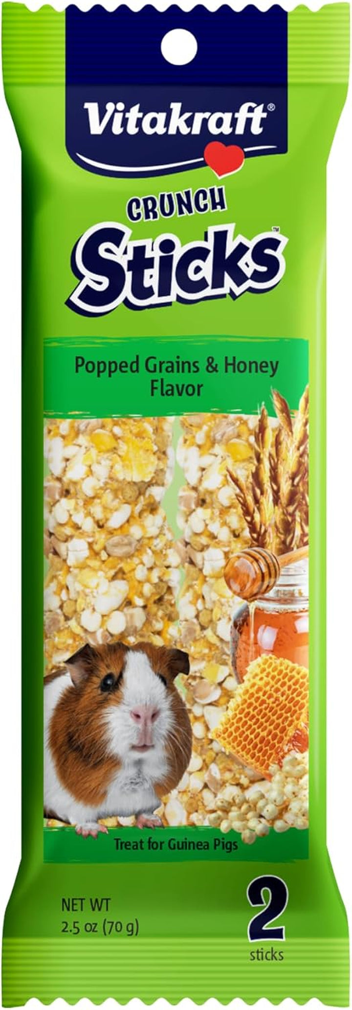 Guinea Pig Fruit & Honey Treat Sticks 2 Pack, 3.5 Ounce
