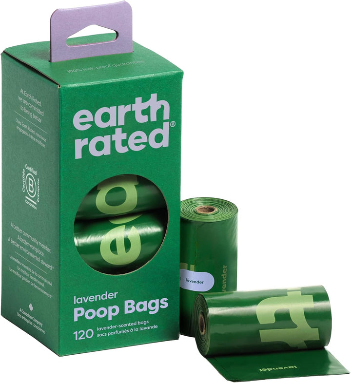 Poop Bags for Dogs, Guaranteed Leak Proof and Extra Thick Waste Bag Refill Rolls, Lavender Scented, 270 Bags