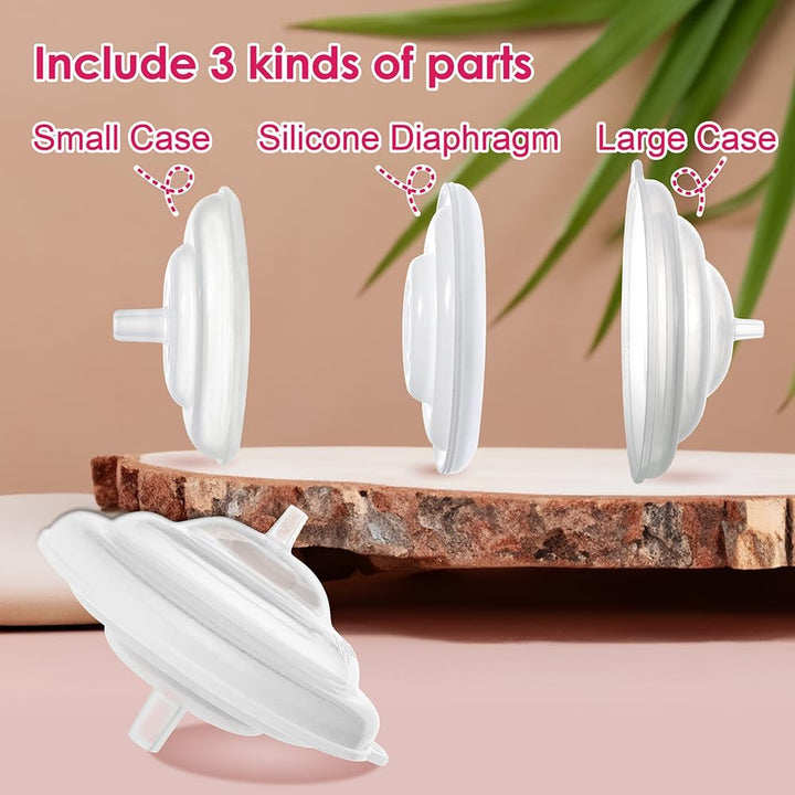 Backflow Protector Duckbill Valve Compatible with Spectra S1 S2 Synergy Gold Breast Pumps Replacement for Spectra Pump Parts Backflow Protector S1 S2 Replacement Parts Accessories