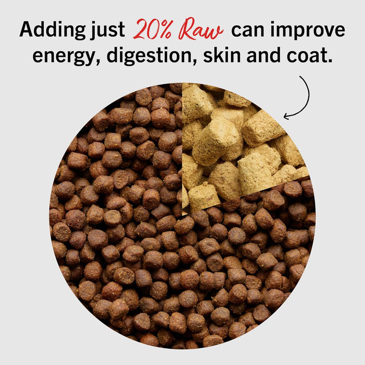 Freeze-Dried Raw Chicken Meal Mixers- Dog Food Topper and Mixer - Made with 95% Cage-Free Chicken, Organs & Bone - Perfect for Picky Eaters - Grain-Free - 3.5Oz