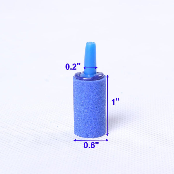 14Feet Aquarium Airline Tubing, Standard 3/16" Tubing, Air Pump Accessories,With Air Stones, Check Valves, Suction Cups and Connectors (Clear)