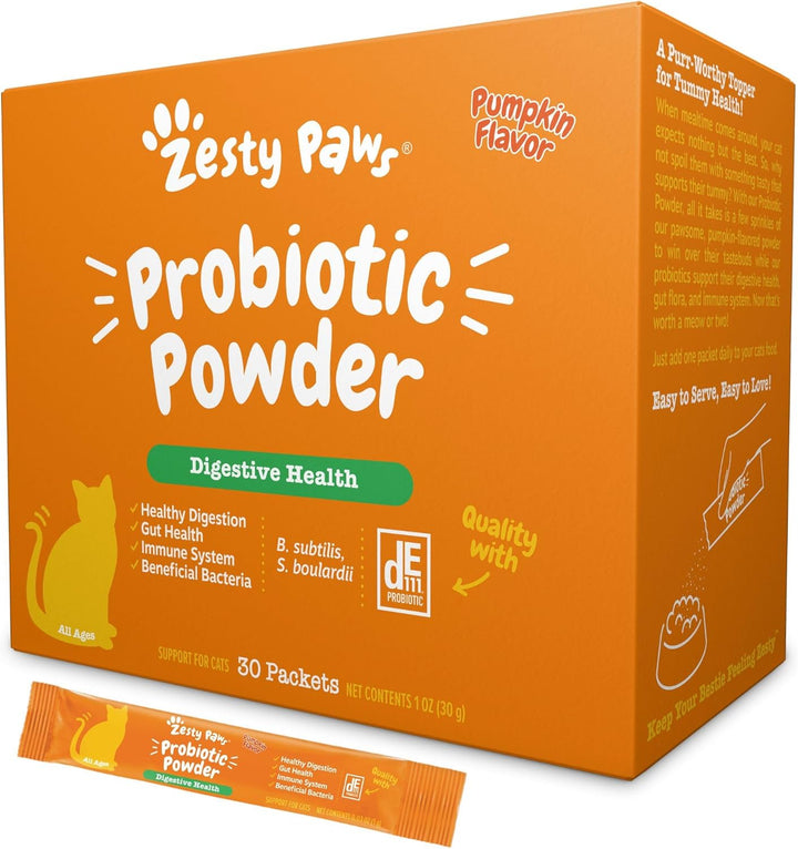 Probiotics for Dogs - Digestive Enzymes for Gut Flora, Digestive Health, Diarrhea & Bowel Support - Clinically Studied DE111 - Dog Supplement Soft Chew for Pet Immune System - Pumpkin