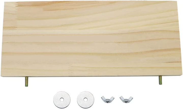 Parrot Bird Wood Perch Platform Large Stand Shelf for Birds Budgie Parakeet Cockatiel Conure Cockatoo Macaw African Grey