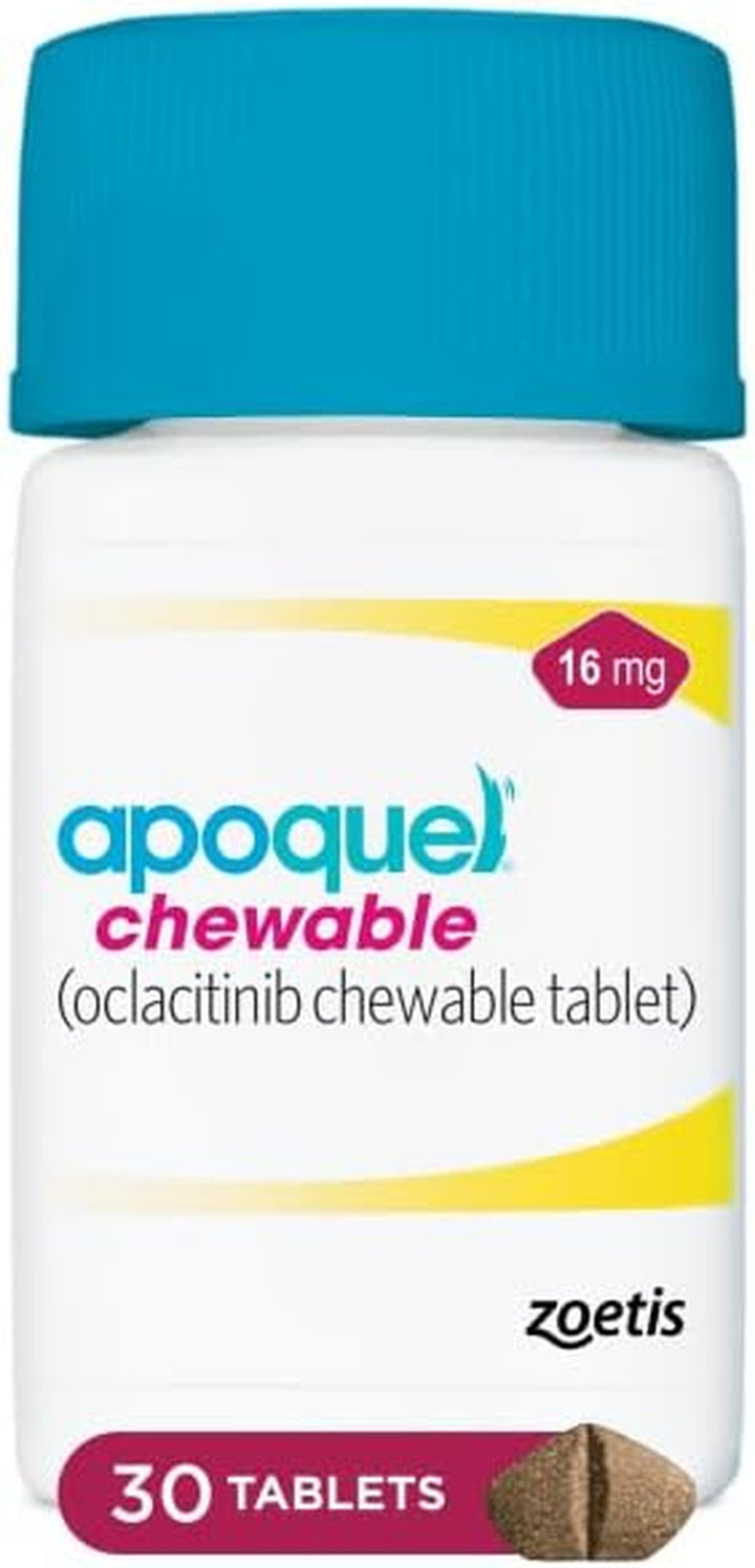Chewable (Oclacitinib Chewable Tablet) for Dogs, 16 Mg, 30 Tablets