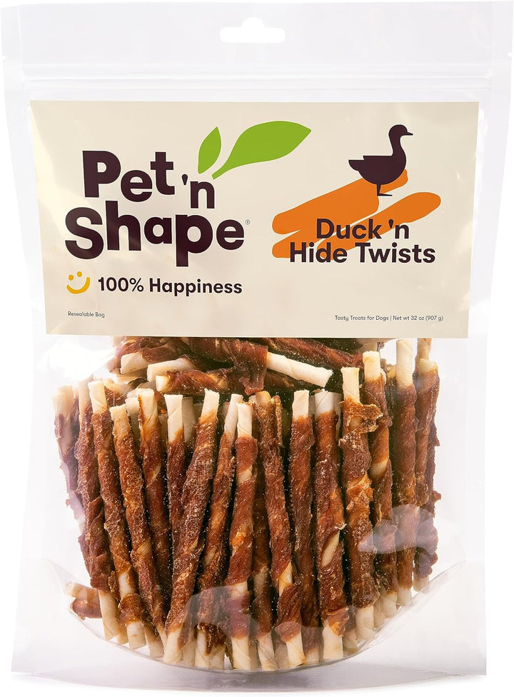 Chik 'N Hide Twists – Chicken Wrapped Rawhide Natural Dog Treats, Small, 16 Oz