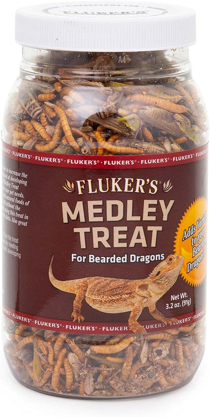 Bearded Dragon Medley Treat Food, 3.2-Ounce (72023)