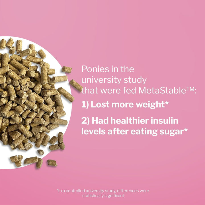 Metastable Pellets for Horses 5 Lb Bag – 40 Servings – University-Studied Support for Horses with Laminitis, Insulin Resistance & Metabolic Disorders