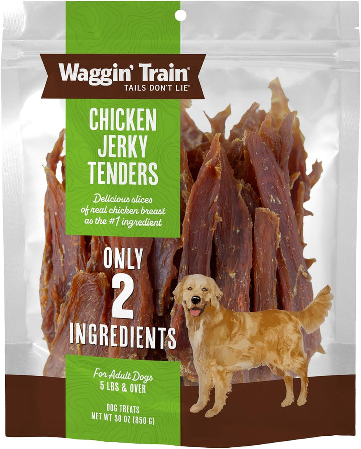 Chicken Jerky for Dogs - Limited Ingredient Dog Treats for Dogs 30 Oz. Pouch
