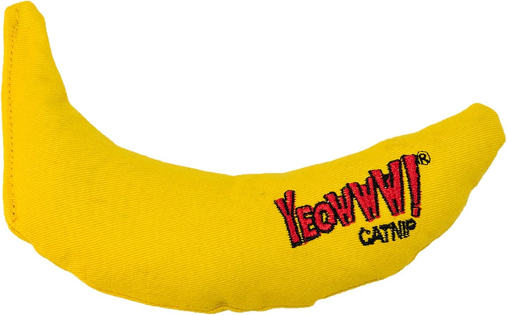 Catnip Toy, Yellow Banana