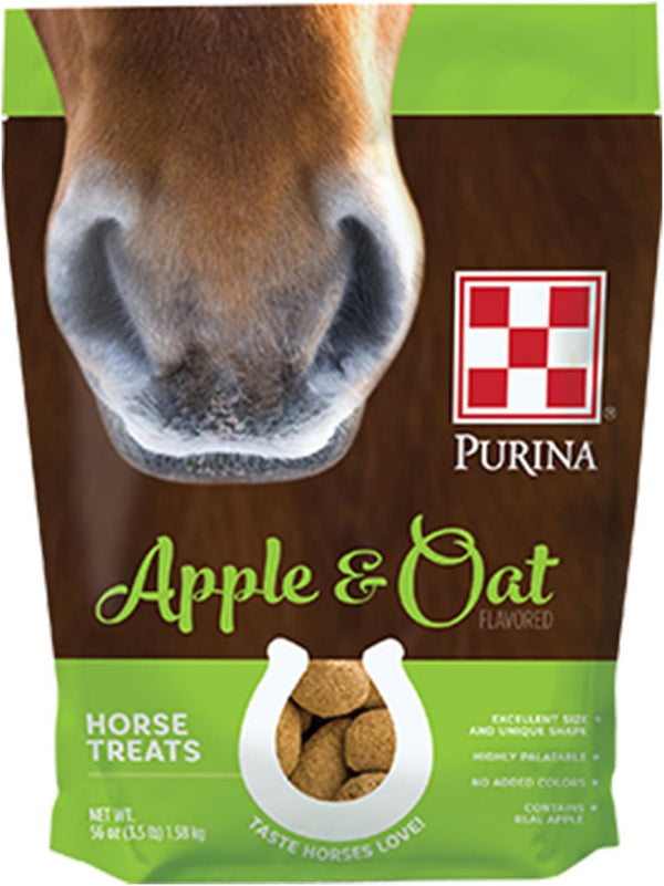 | Apple and Oat Flavored Horse Treats | 3.5 Pound (3.5 Lb) Bag