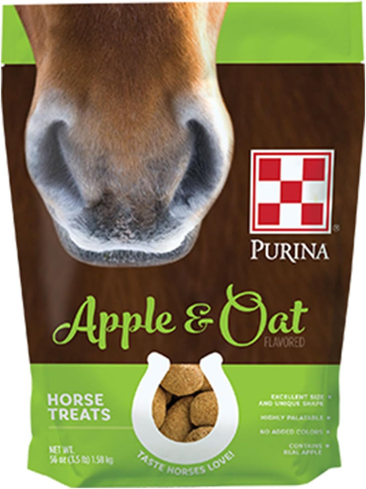 | Apple and Oat Flavored Horse Treats | 3.5 Pound (3.5 Lb) Bag
