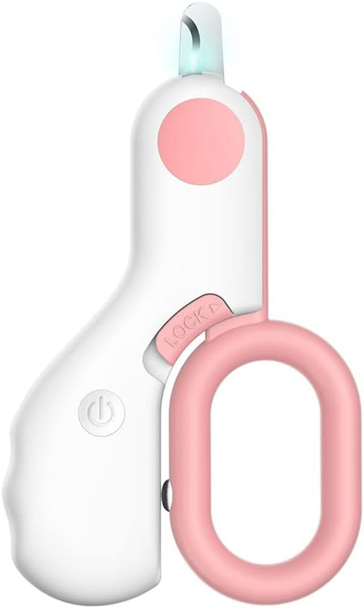 Small Animals Nail Clippers with LED Lights to Avoid Excessive Cutting and Razor Sharp Blades - Professional Claw Trimmer for Tiny Dog Cat Kitten Bunny Rabbit Bird Guinea Pigs Ferret Hamsters (Blue)