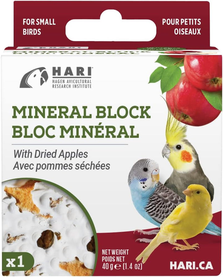Mineral Block for Birds with Dried Vegetables, Calcium Supplement Bird Treat